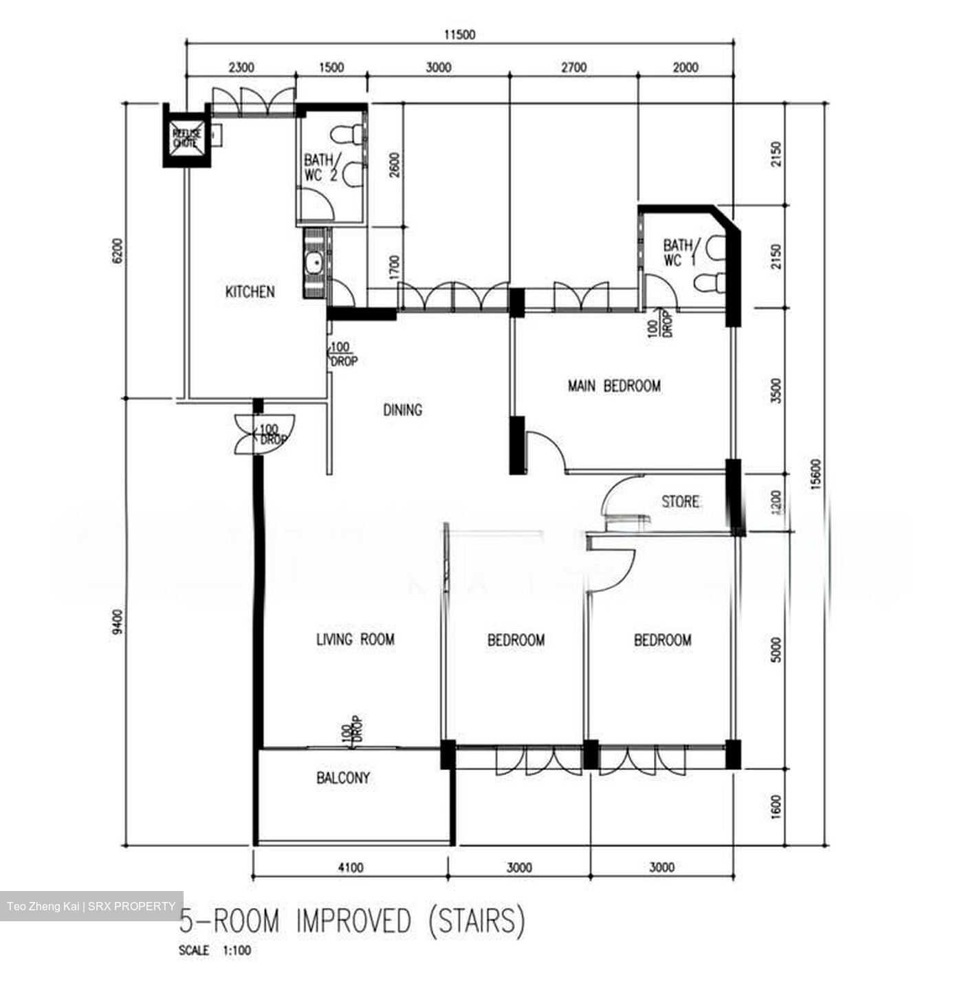 Blk 254 Tampines Street 21 (Tampines), HDB 5 Rooms #589572021